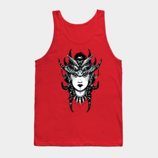 Ink Dragon Maiden Tank Top